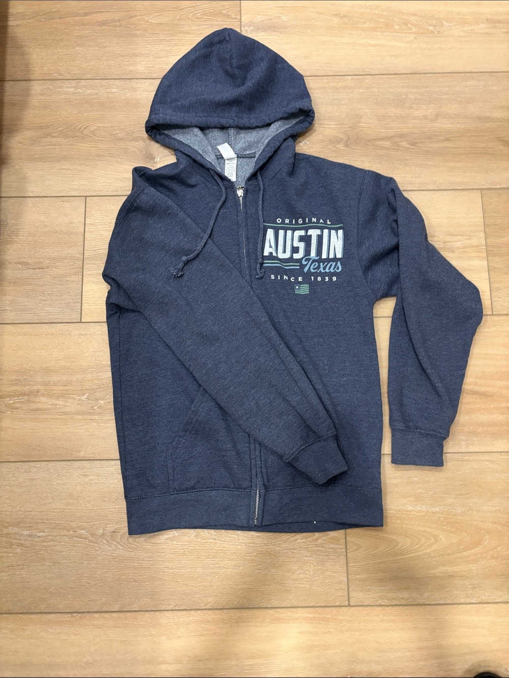 Cozy Heather Blue Sweatshirt - Size S